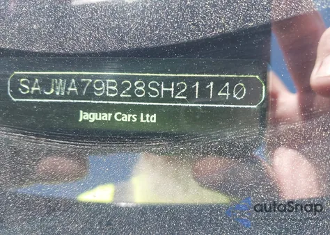 2008 Jaguar Xj Xj8 L из США, поврежденный, VIN SAJWA79B28SH21140